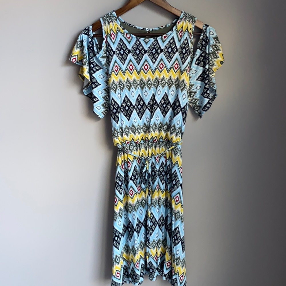 Loft Cold Shoulder Dress S